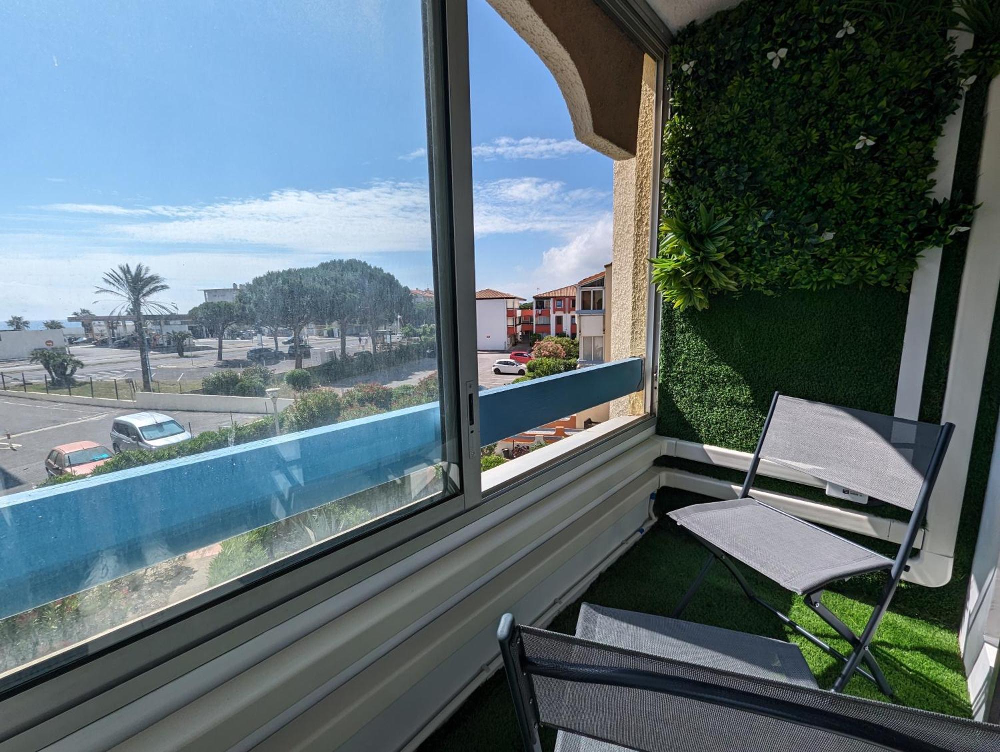 Appartement T2 Cabine, En Bord De Mer, Wifi Et Climatisation Saint-Cyprien  Buitenkant foto